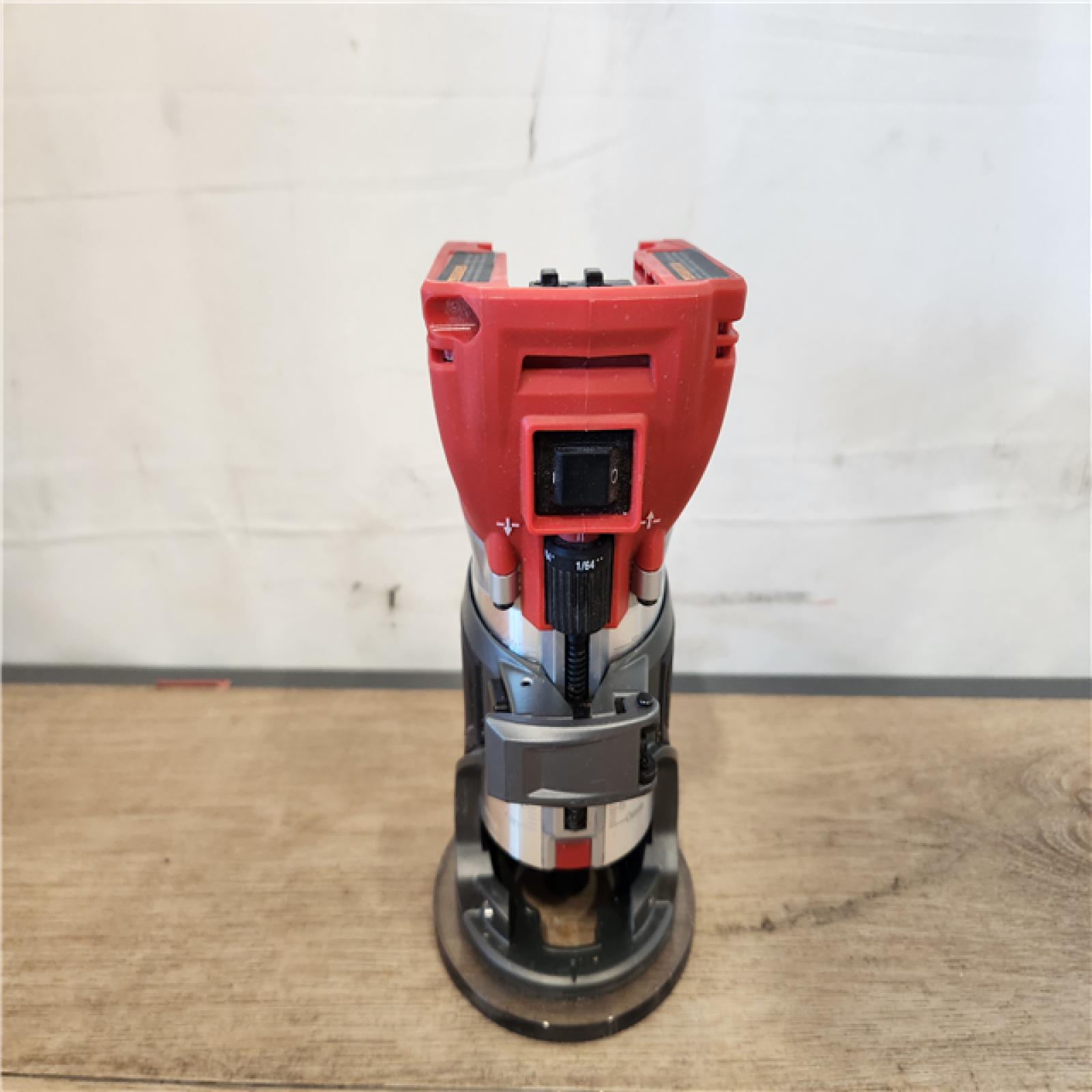 AS-IS- Milwaukee M18 FUEL 18V Cordless Li-Ion Compact Router - Bare Tool