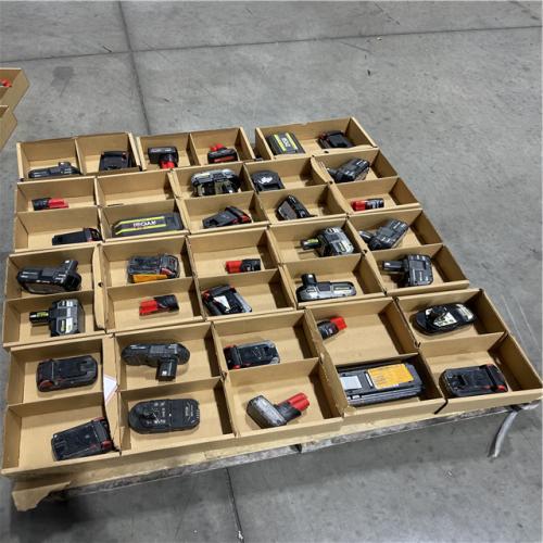 DALLAS LOCATION- AS-IS BATTERY PALLET