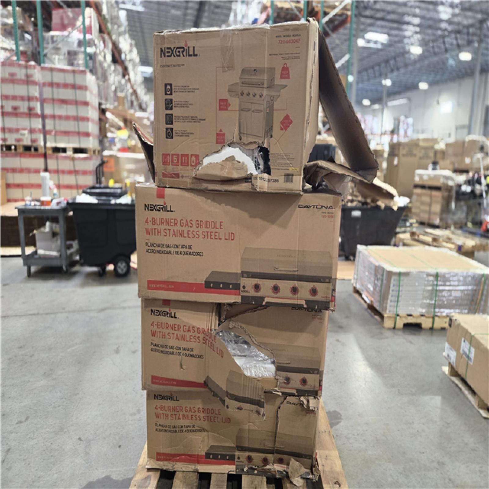 DALLAS LOCATION- AS-IS NEXGRILL Mixed Grill PALLET(4 UNITS)