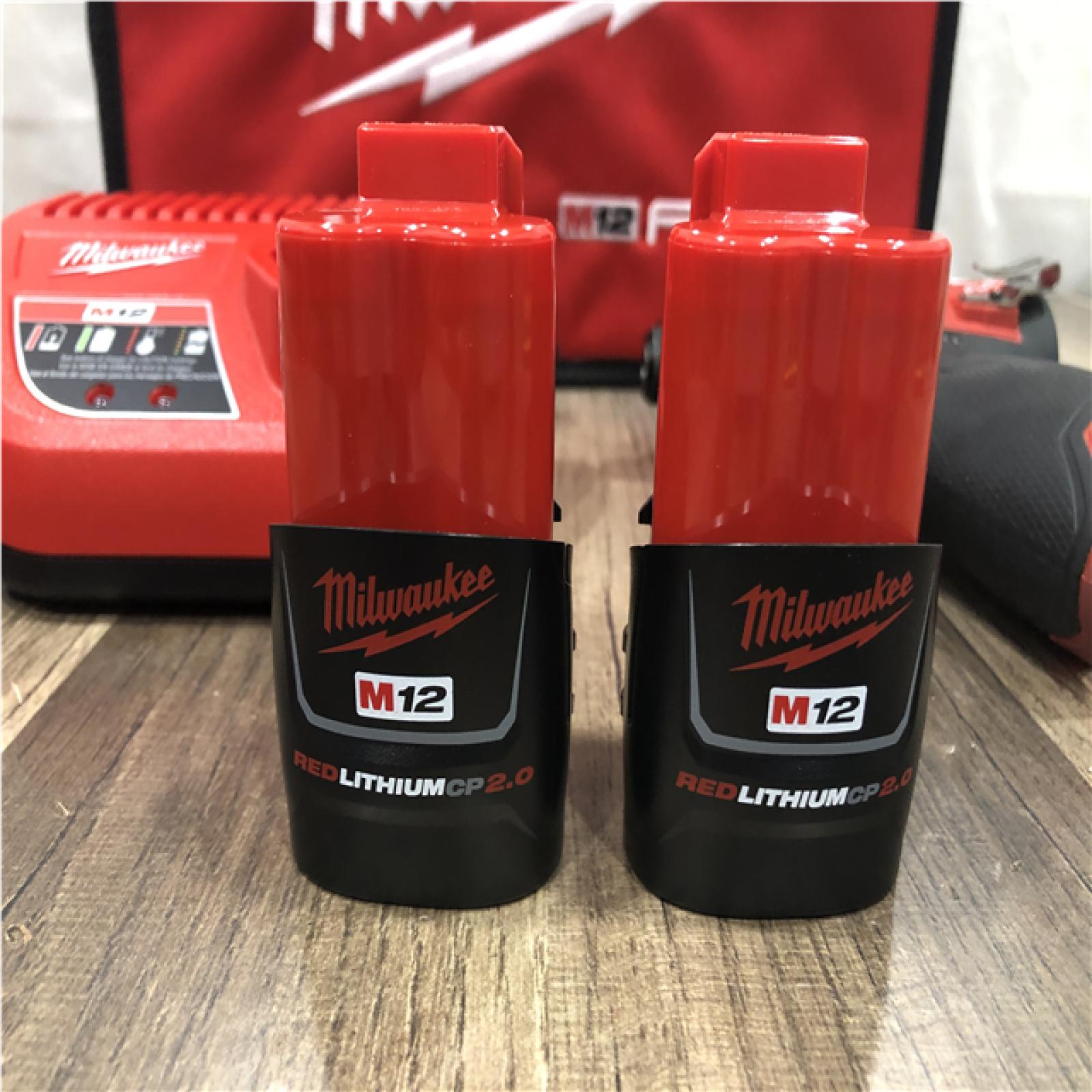 AS-IS Milwaukee FUEL SURGE 12V Lithium-Ion Brushless Cordless 1/4 in. Hex Impact Driver Compact Kit