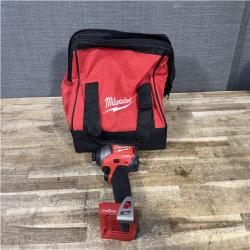 Houston Location AS-IS Milwaukee M18 FUEL ONE-KEY 18-Volt Lithium-Ion Brushless Cordless 1/4 in. Hex Impact Driver (Tool-Only)