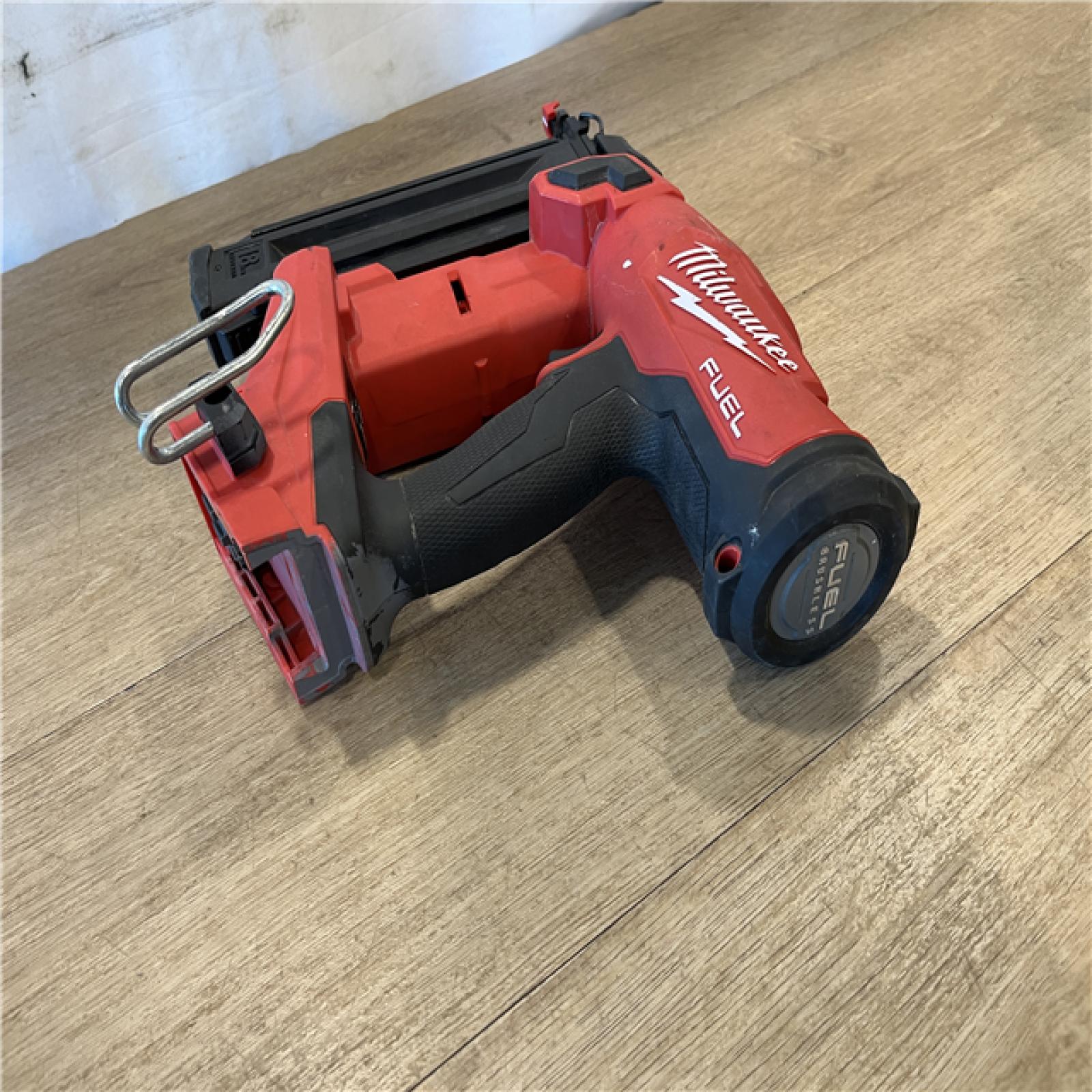 AS-IS Milwaukee FUEL 18-Volt Lithium-Ion Brushless Cordless Gen II 18-Gauge Brad Nailer (Tool-Only)