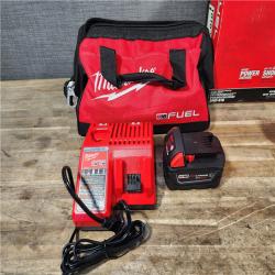 HOUSTON LOCATION - AS-IS (APPEARS LIKE NEW) Milwaukee M18 1/2 in. Cordless Brushless High Torque Impact Wrench Kit (Battery & Charger)