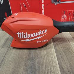 AS-IS Milwaukee M18 FUEL 18V 16 in. Brushless Cordless Battery Powered String Trimmer W/QUIK-LOK Attachment Capability & 8.0 Ah Battery