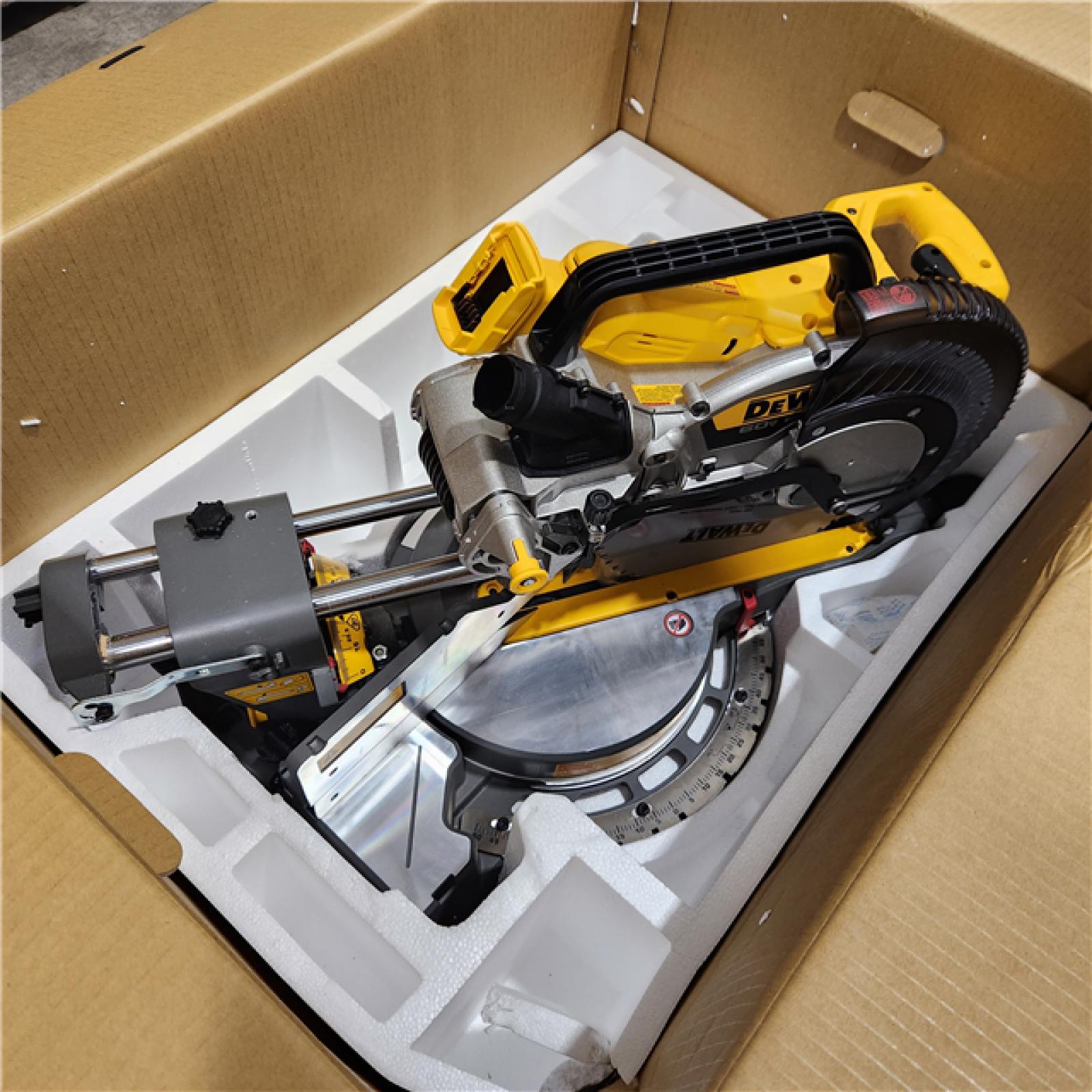 As-Is- DEWALT 60V Lithium-Ion 12 in. Cordless Sliding Miter Saw (Tool Only)