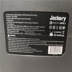 Phoenix Location NEW Jackery Solar Generator Power Outdoors 1534Wh/1800W Model No. JSG-1500B