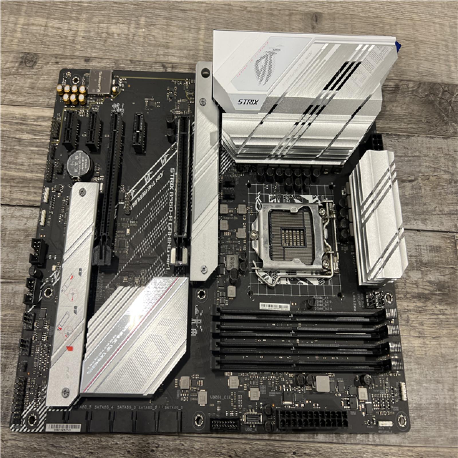 AS-IS ASUS ROG STRIX B560-A GAMING WIFI LGA 1200 (Intel 11th/10th Gen) ATX motherboard