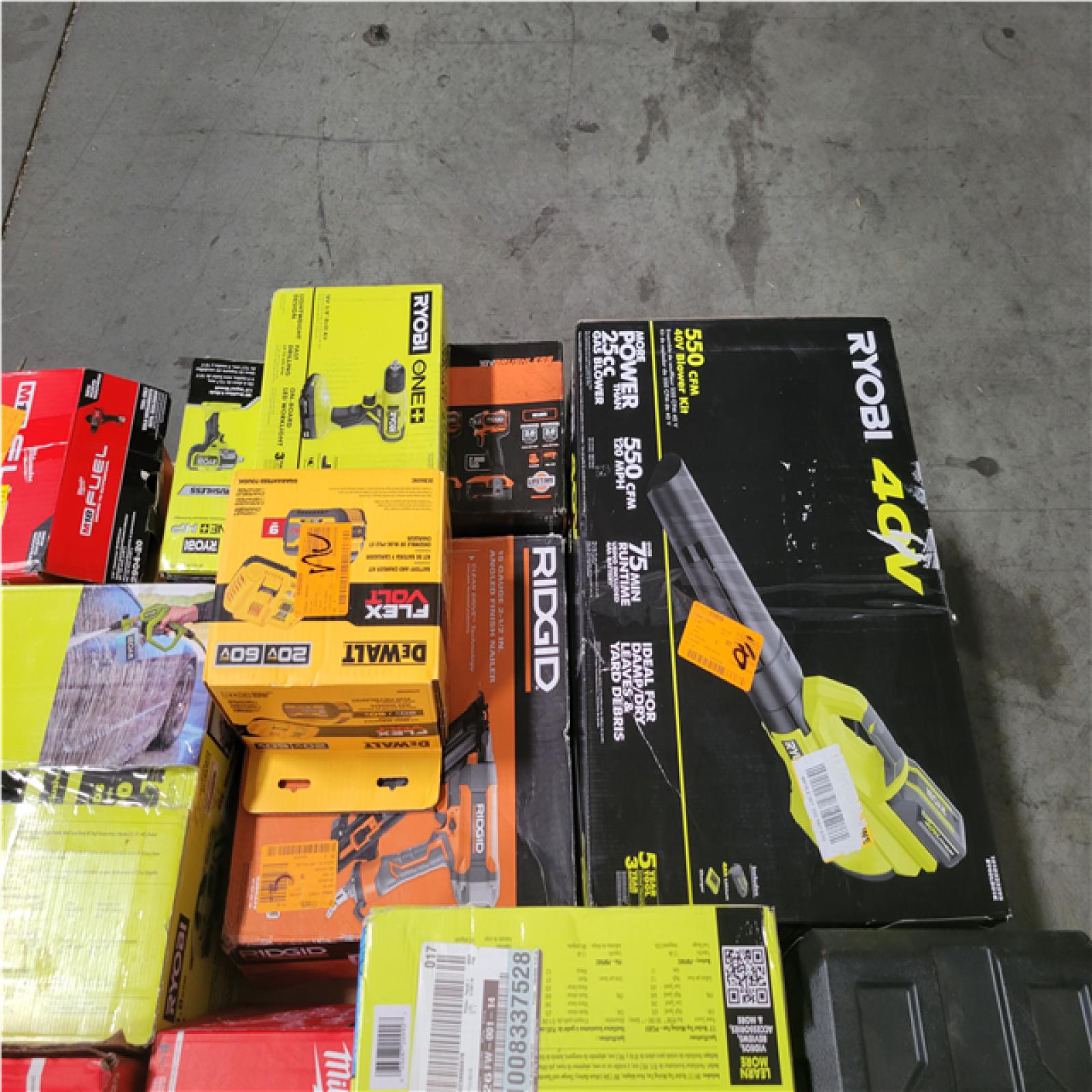CALIFORNIA AS-IS TOOL PALLET