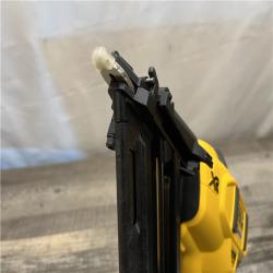 AS-IS DEWALT 20V MAX XR Lithium-Ion Cordless 2-1/2 in. 15-Gauge Finish Nailer Kit