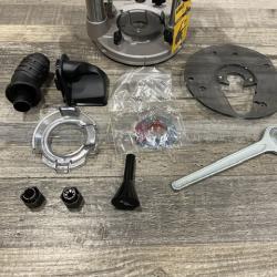 LIKE NEW - DEWALT 20V MAX XR 2-1/4 Peak HP Brushless Cordless Plunge Router (Tool Only)