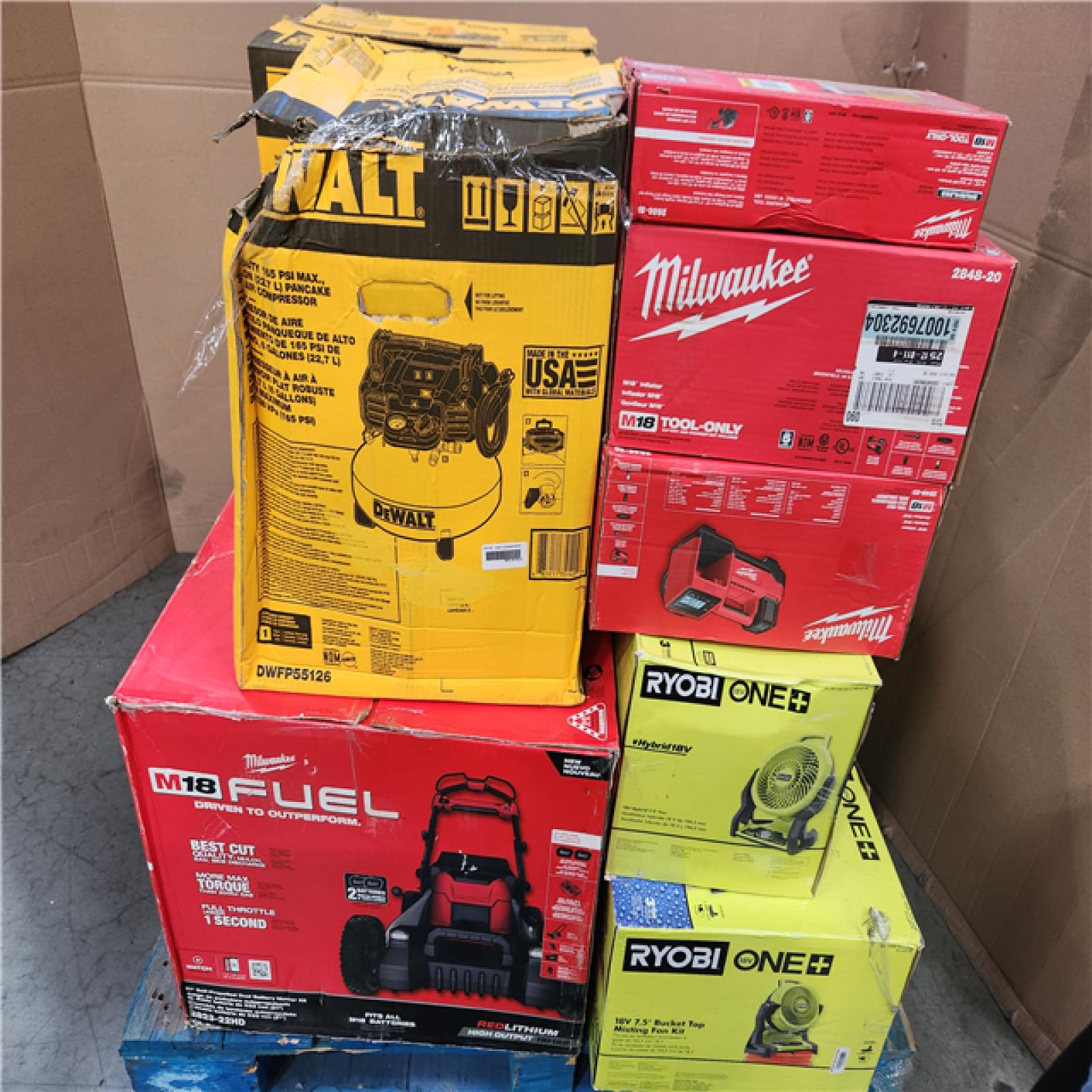 CALIFORNIA AS-IS TOOL PALLET