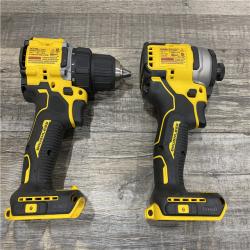 AS-IS DEWALT ATOMIC 20-Volt MAX Lithium-Ion Cordless (2-Tool) Combo Kit