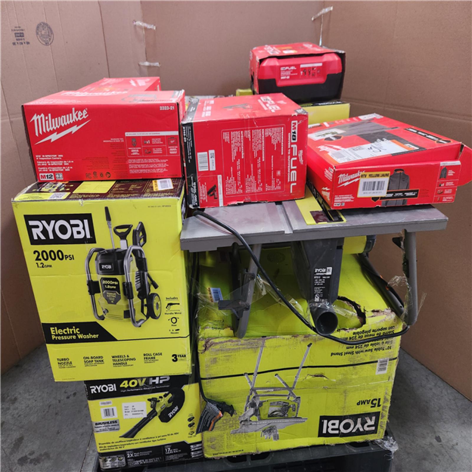 CALIFORNIA AS-IS TOOL PALLET