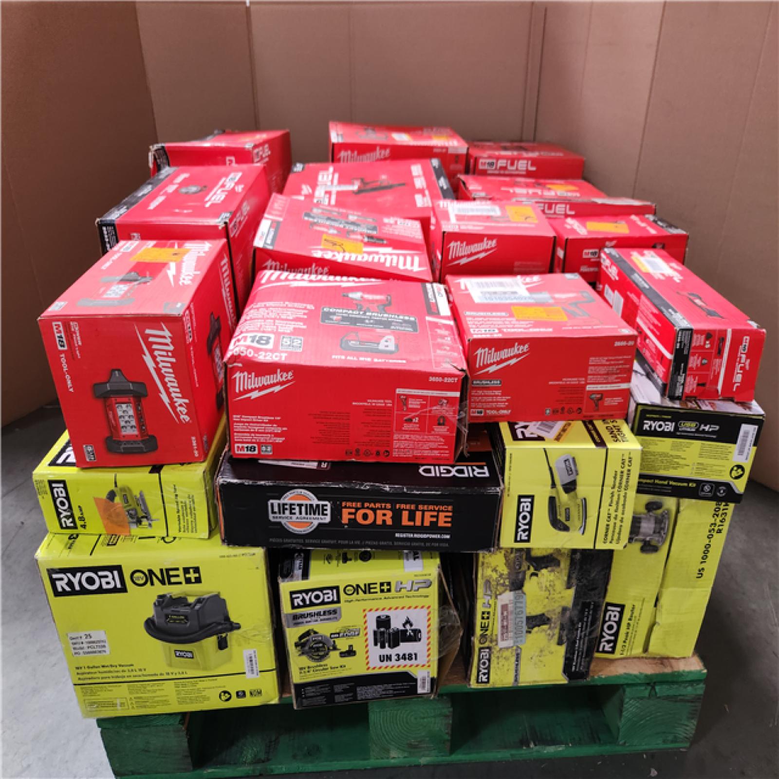 CALIFORNIA AS-IS TOOL PALLET