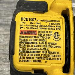 AS-IS DEWALT 20V XR Lithium-Ion Cordless Hammer Drill Kit