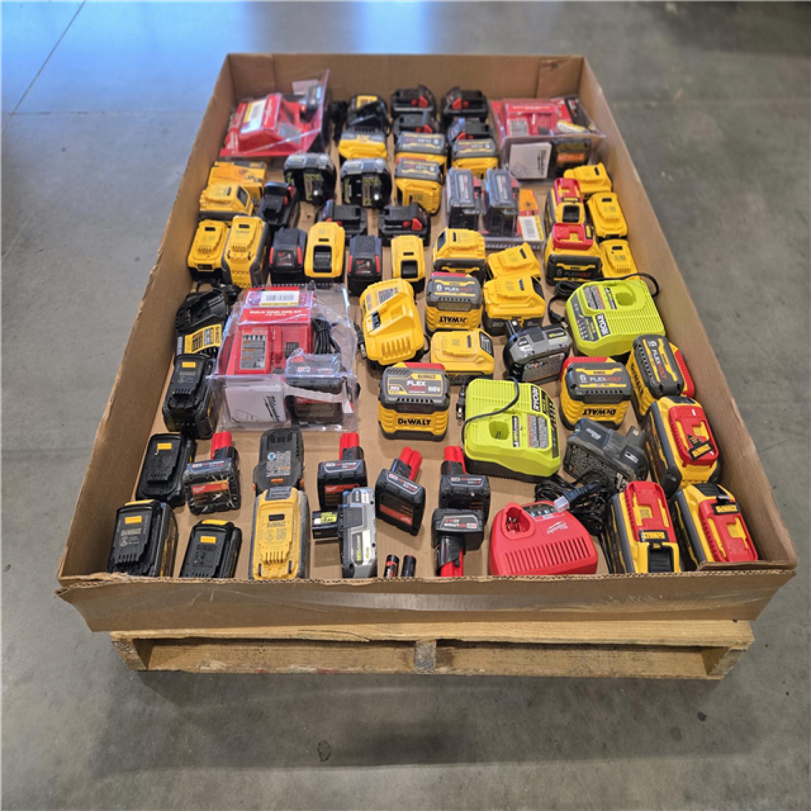 DALLAS LOCATION- AS-IS BATTERY PALLET