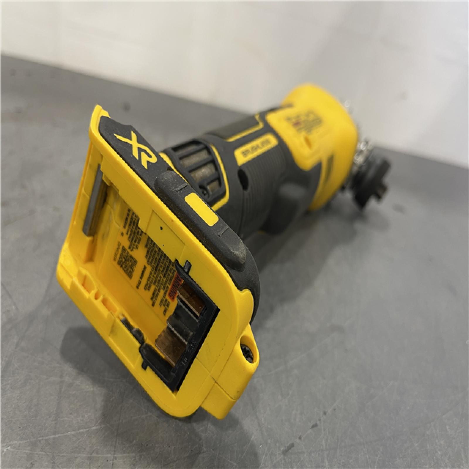 AS-IS - DeWalt 20V MAX XR Cordless Brushless 4.5 in. Slide Switch Small Angle Grinder with Kickback Brake