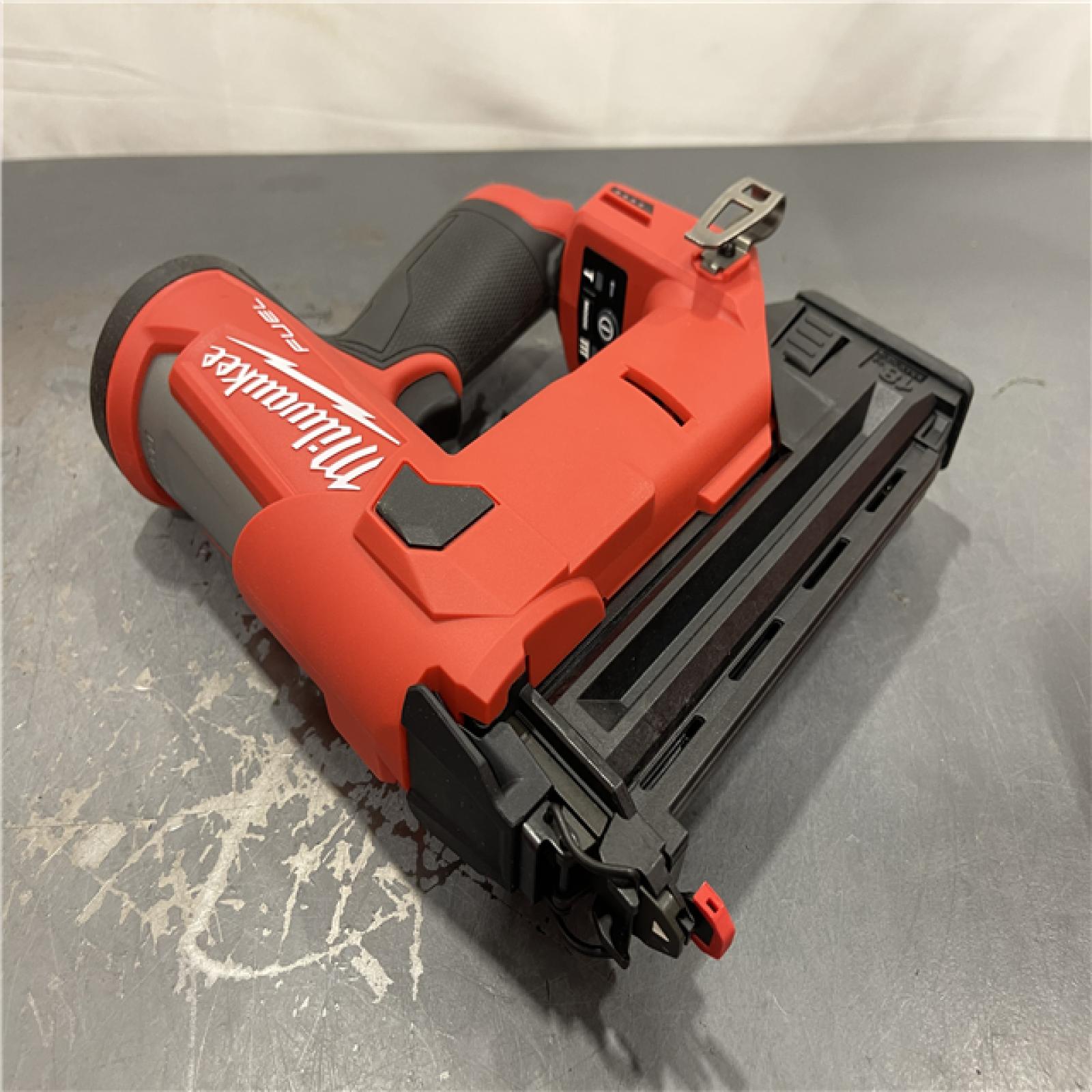 AS-IS - Milwaukee M12 FUEL 12-Volt Lithium-Ion Brushless Cordless 18-Guage Compact Brad Nailer