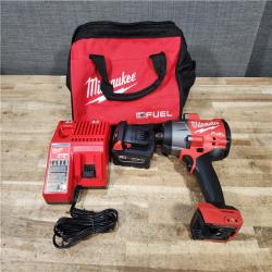 HOUSTON LOCATION - AS - IS Milwaukee FUEL 18V Lithium-Ion Brushless Cordless 1/2 in. Impact Wrench w/Friction Ring Kit