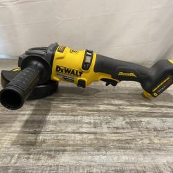 AS-IS DEWALT FLEXVOLT 60V MAX Cordless Brushless 4.5 in. to 6 in. Small Angle Grinder with Kickback Brake (Tool Only)