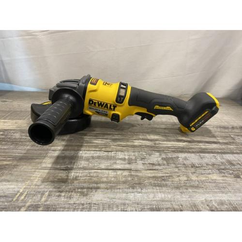 AS-IS DEWALT FLEXVOLT 60V MAX Cordless Brushless 4.5 in. to 6 in. Small Angle Grinder with Kickback Brake (Tool Only)