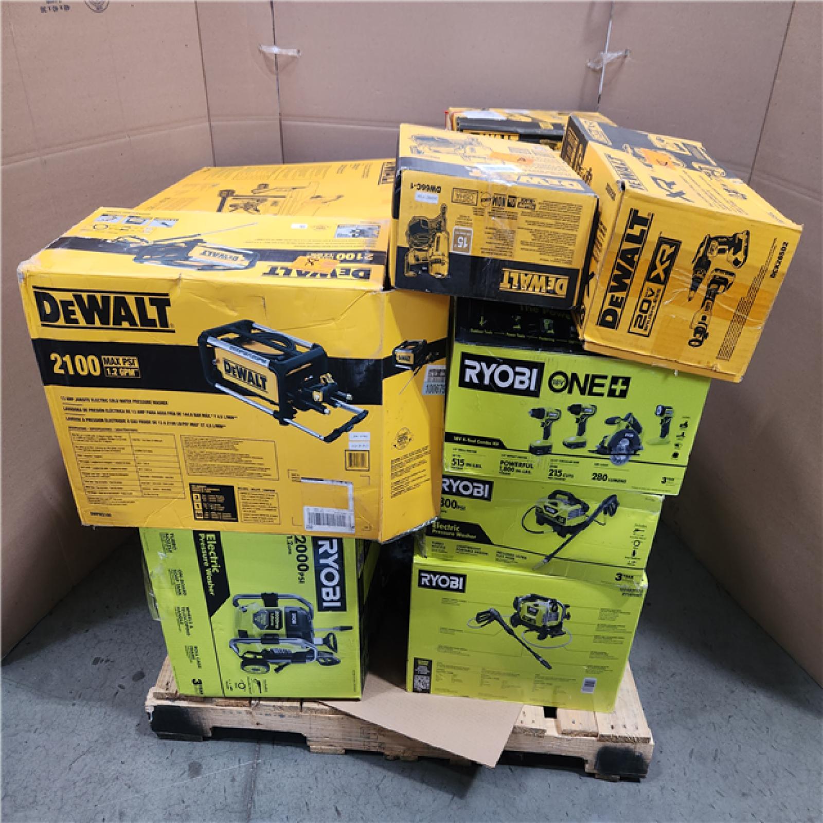 CALIFORNIA AS-IS TOOL PALLET