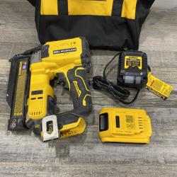 AS-IS DEWALT ATOMIC 20V MAX Lithium Ion Cordless 23 Gauge Pin Nailer Kit