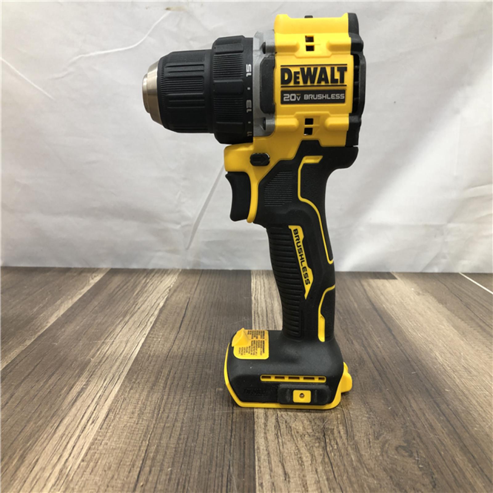 AS-IS DEWALT ATOMIC 20-Volt MAX Brushless Cordless 1/2 in. Drill Driver (Tool-Only)