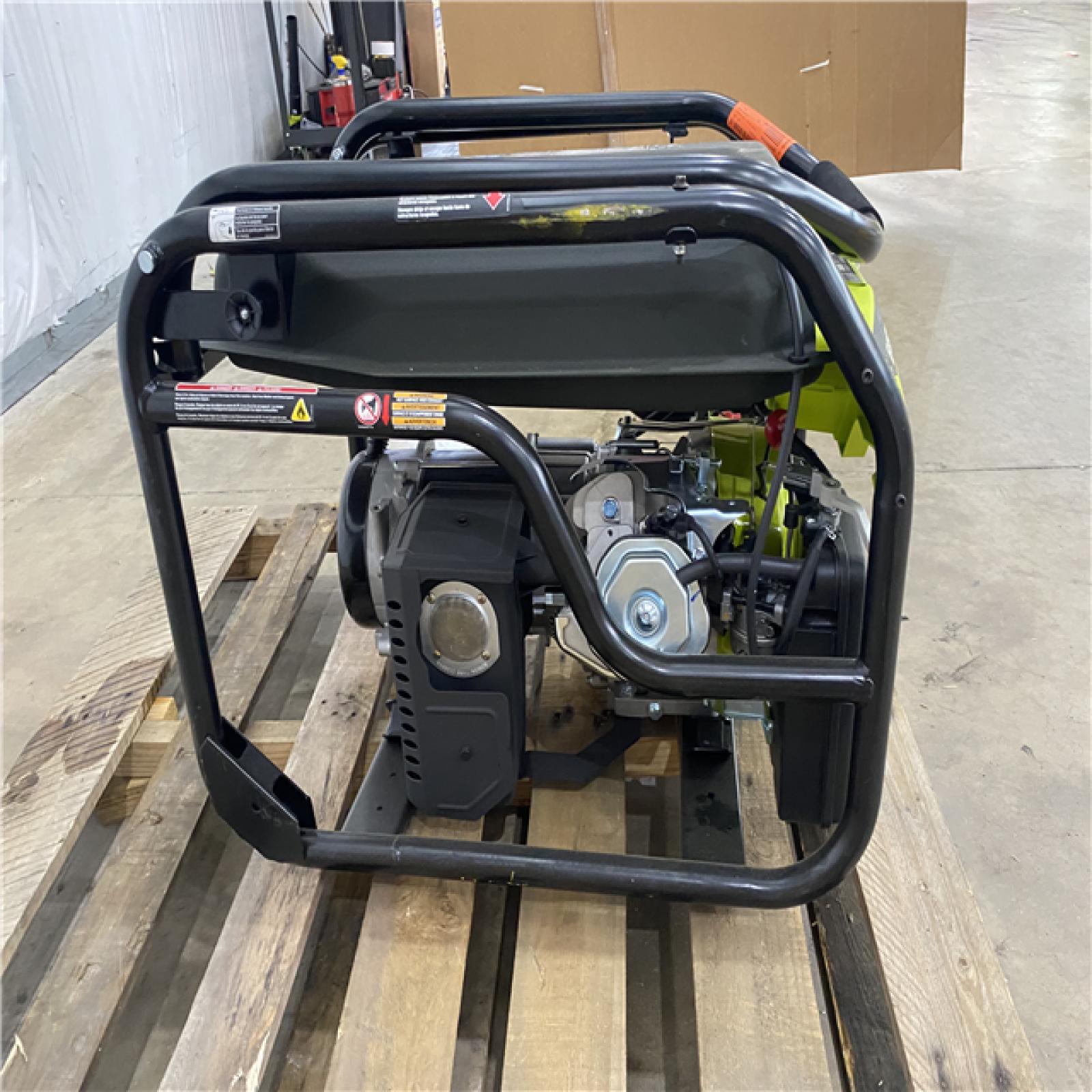 Houston Location - AS-IS Ryobi Easy Start 6,500 Running Watts Generator