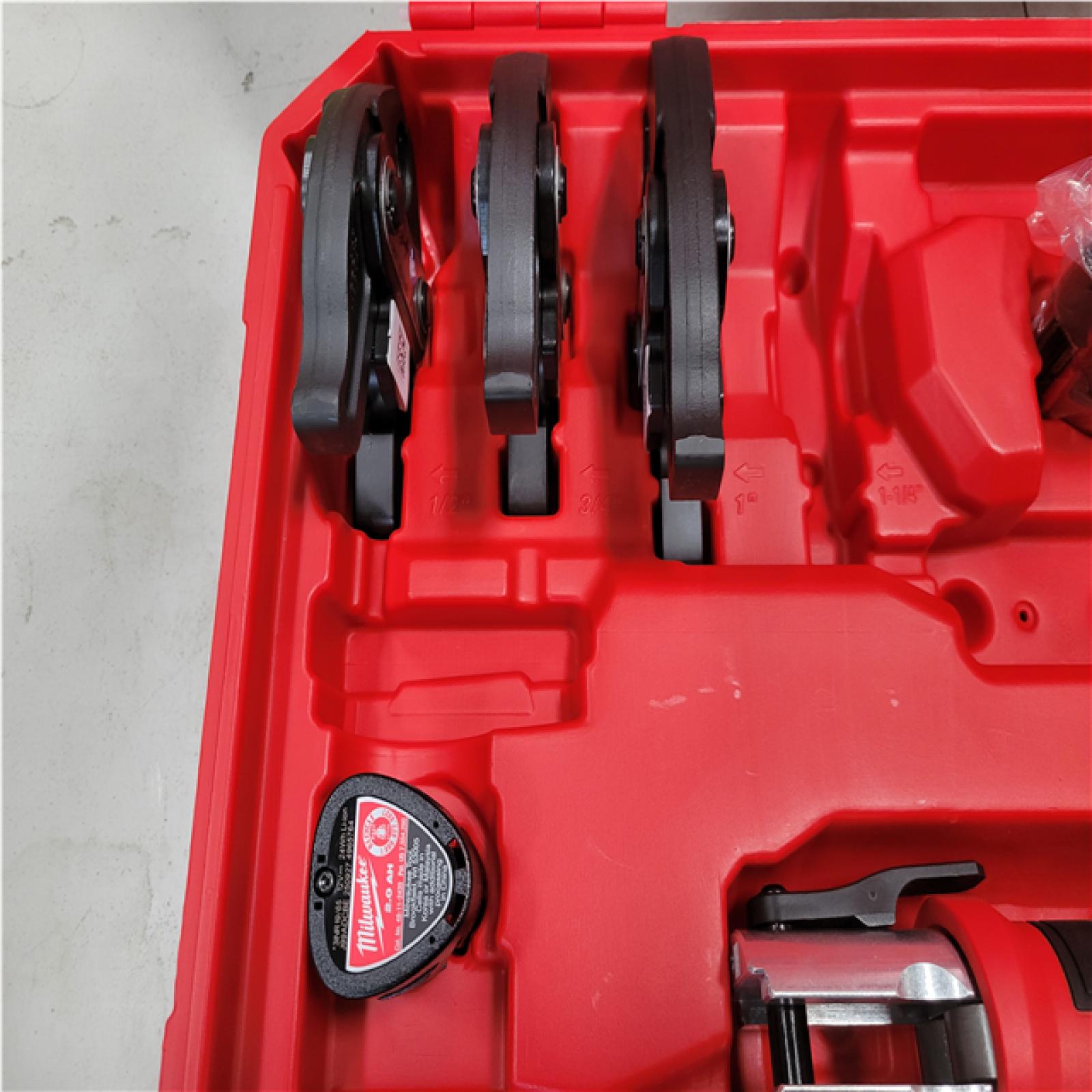CALIFORNIA AS-IS MILWAUKEE M12 FORCE LOGIC PRESS TOOL