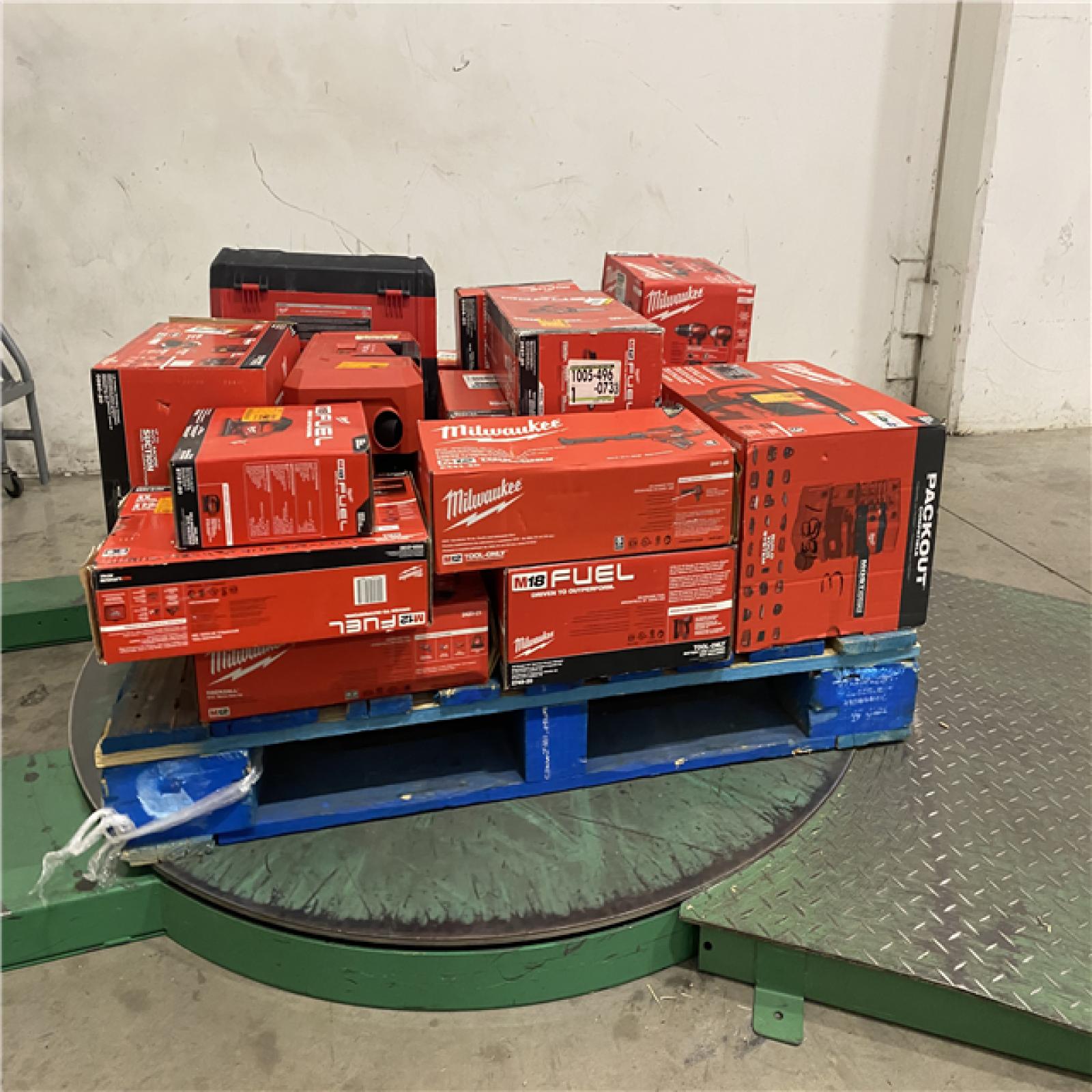 Dallas Location - As-Is MILWAUKEE Tool Pallet