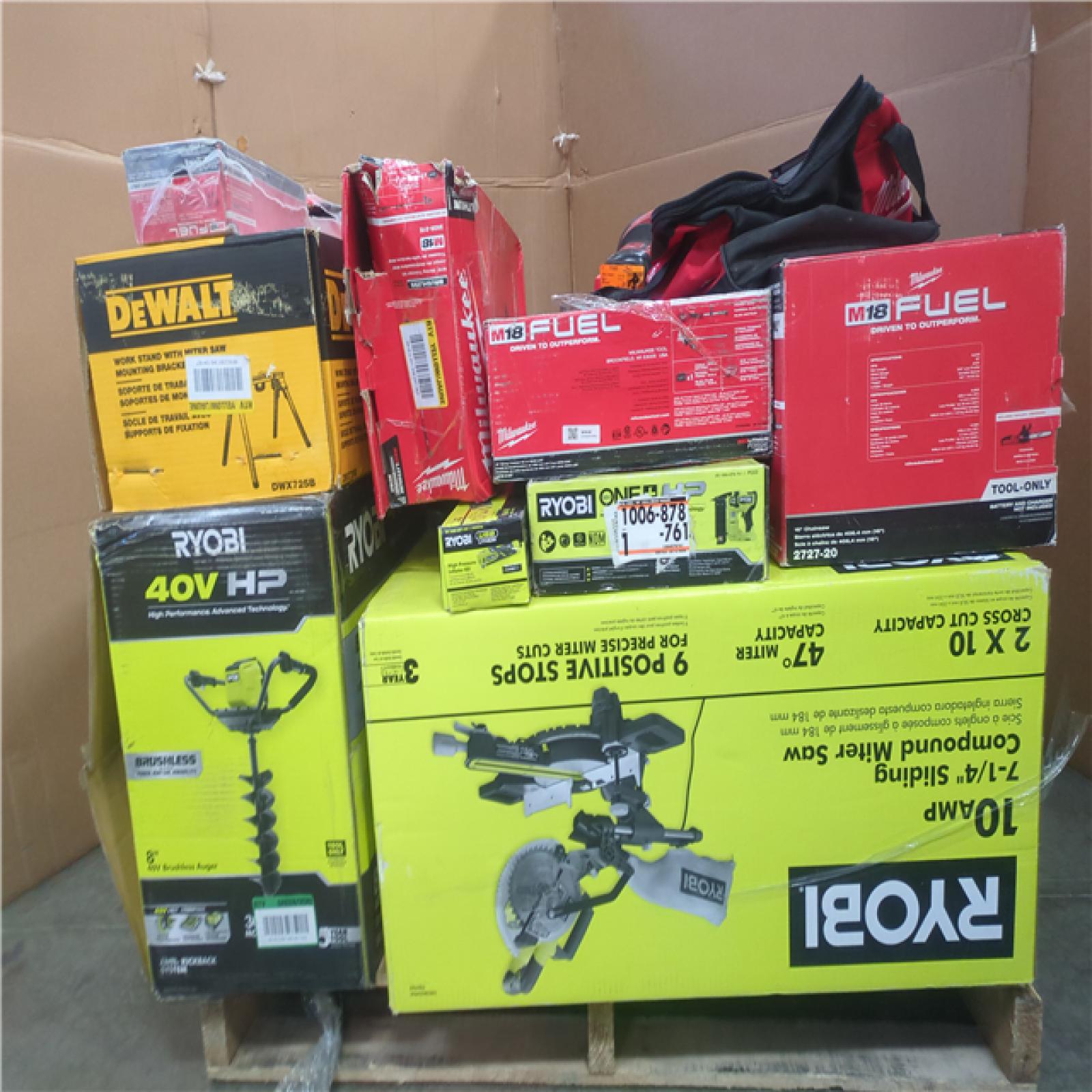 California AS-IS Tool Pallet