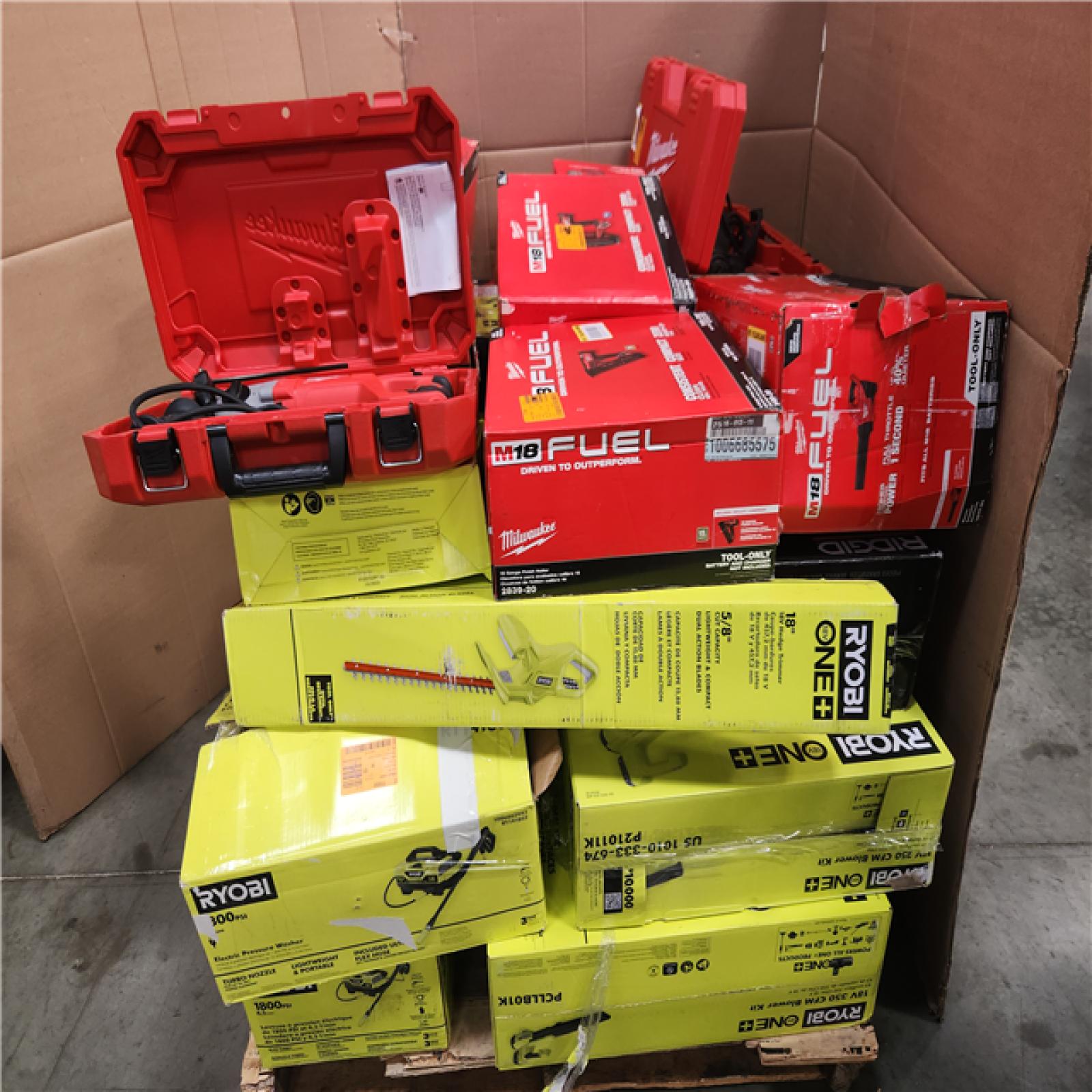 CALIFORNIA AS-IS TOOL PALLET