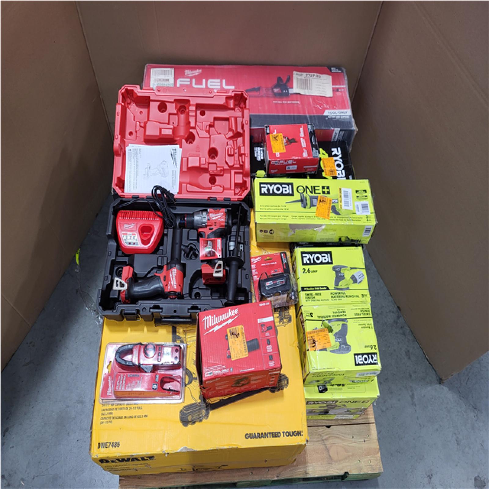 CALIFORNIA AS-IS TOOL PALLET