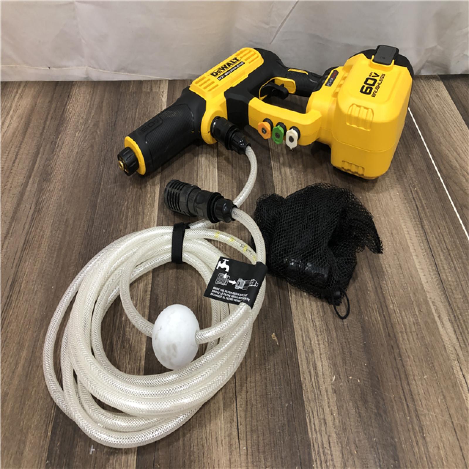 AS-IS DEWALT FLEXVOLT 60V MAX 1000 PSI 1.0 GPM Cold Water Cordless Battery Power Cleaner (Tool Only)