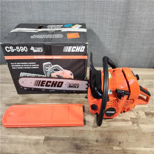 HOUSTON LOCATION - AS-IS ECHO 20 in. 59.8 Cc Gas 2-Stroke Rear Handle Chainsaw