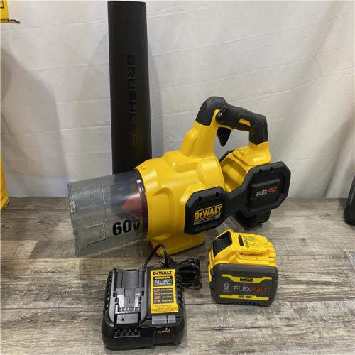 AS-IS DEWALT FLEXVOLT 60V MAX 125 MPH 600 CFM Brushless Cordless Battery Powered Blower Kit