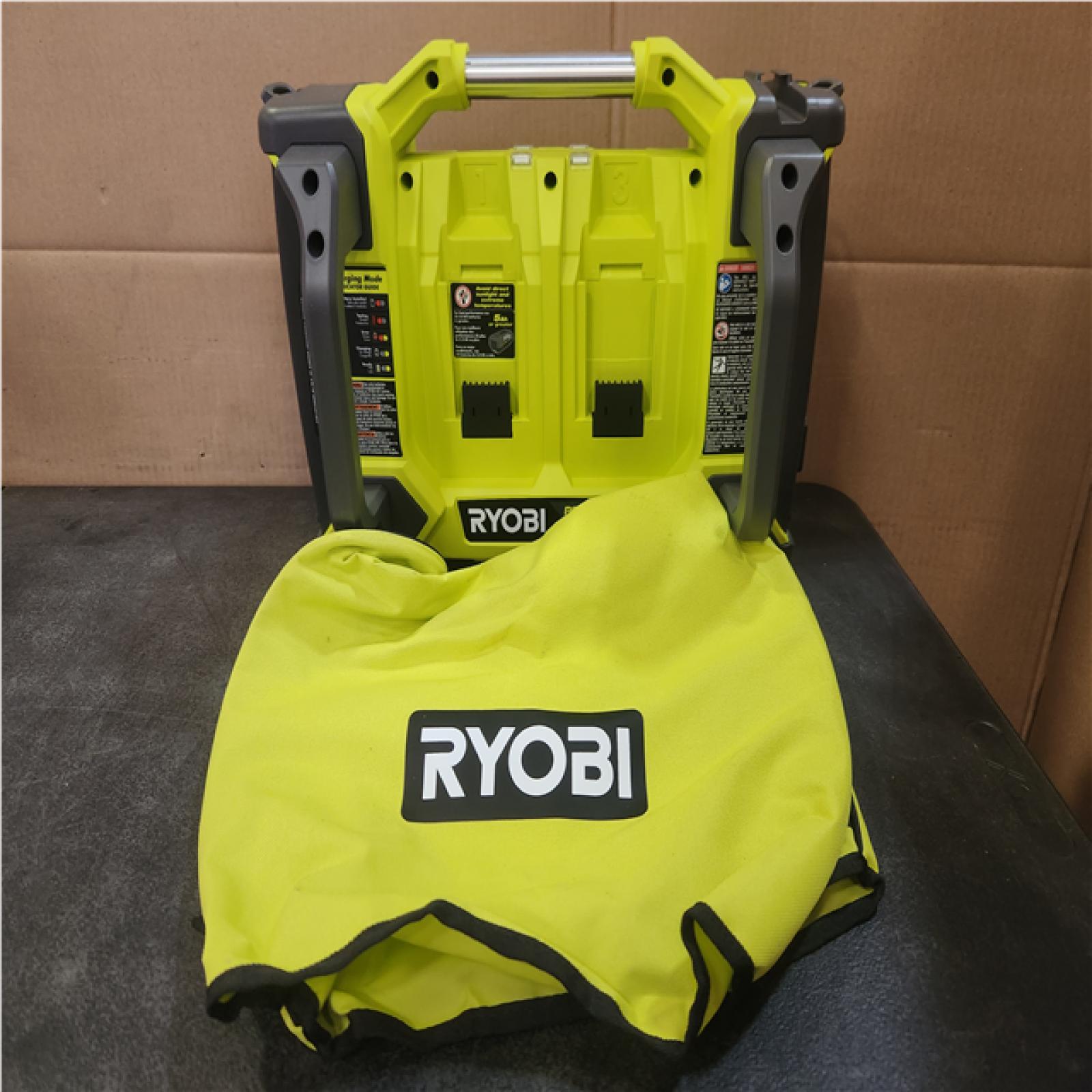 Phoenix NEW RYOBI 40V 1800-Watt Portable Battery Inverter Power Station and 4-Port Charger (Tool Only)