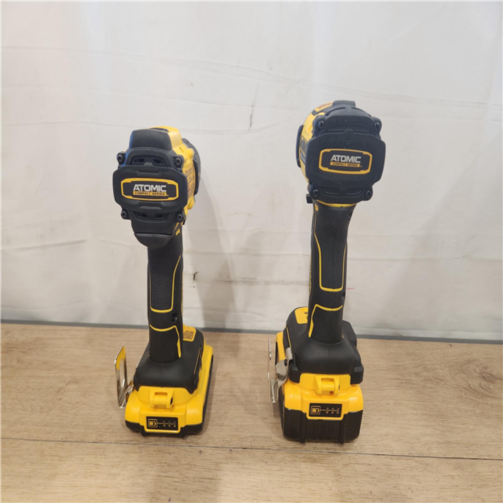 AS-IS- DeWalt 2-Tool Combo Kit W/ (2) BATTERY & CHARGER