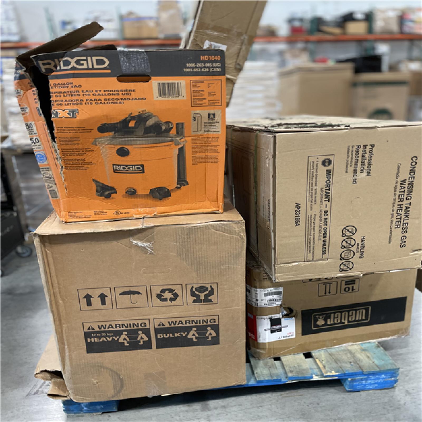 DALLAS LOCATION- AS-IS HOME IMPROVEMENT PALLET