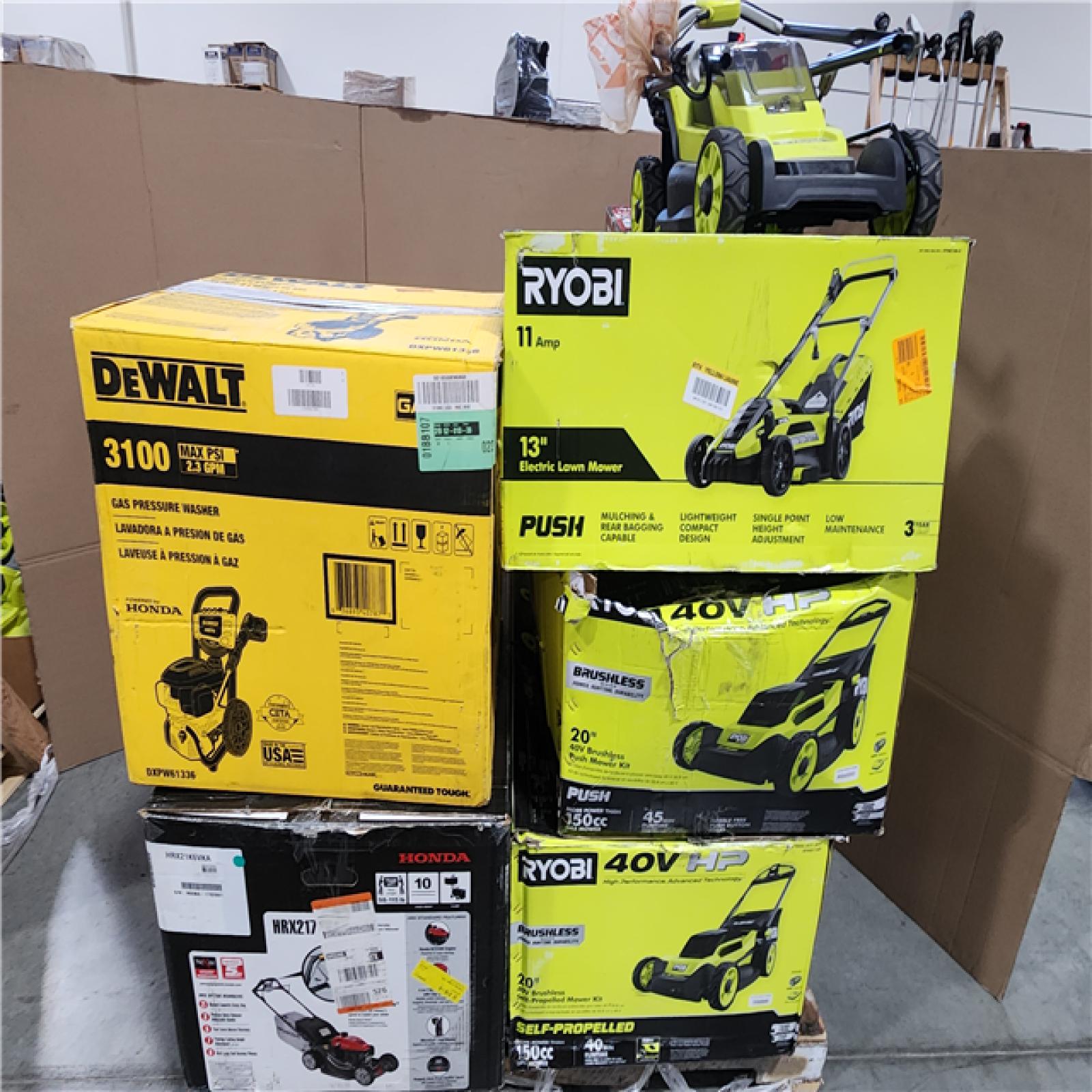 CALIFORNIA AS-IS OUT DOOR POWER EQUIPMENT