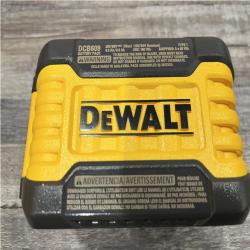 AS-IS DEWALT 20V/60V MAX FLEXVOLT Lithium-Ion 9.0Ah Battery and Charger Starter Kit