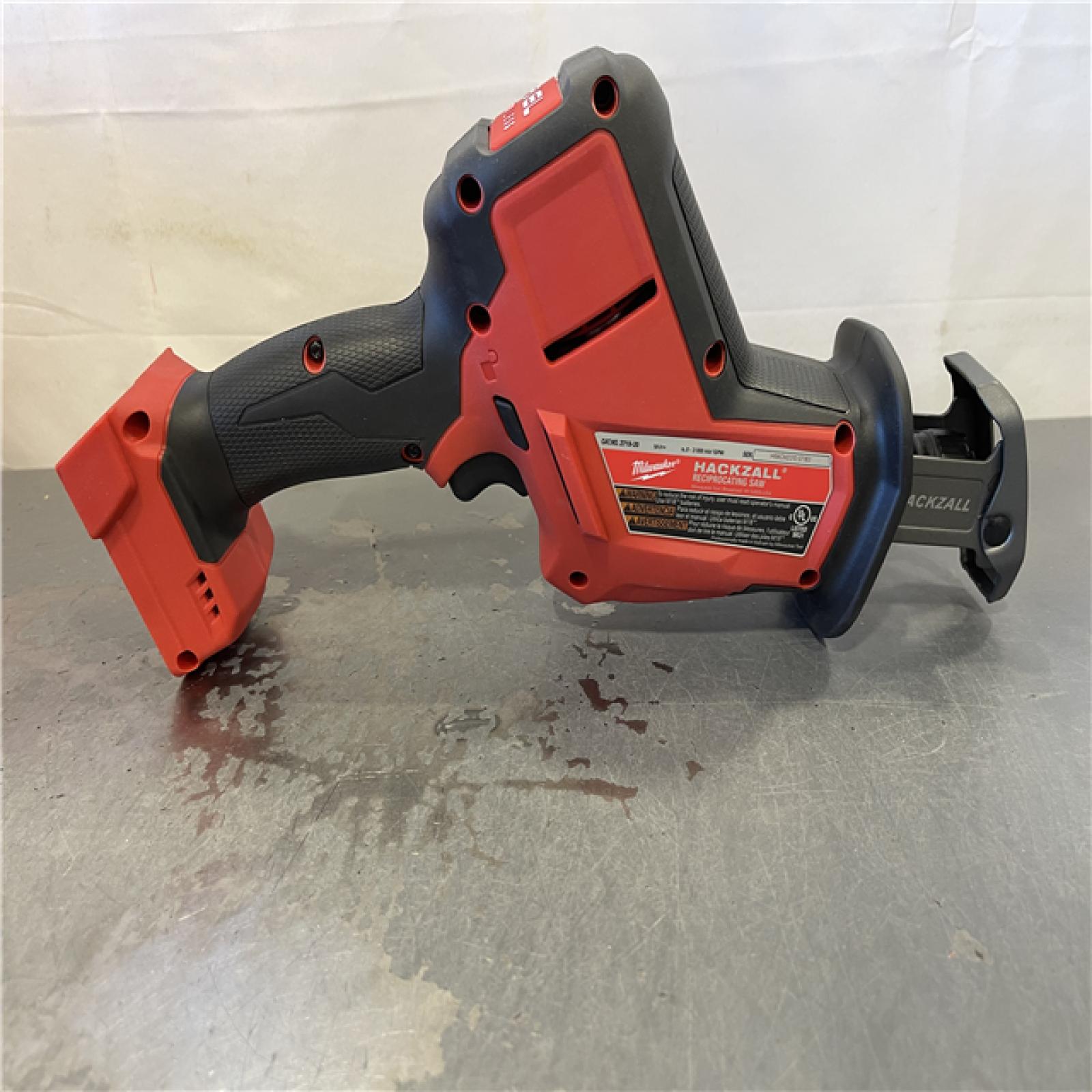 AS-IS - Milwaukee FUEL 18V Lithium-Ion Brushless Cordless HACKZALL Reciprocating Saw