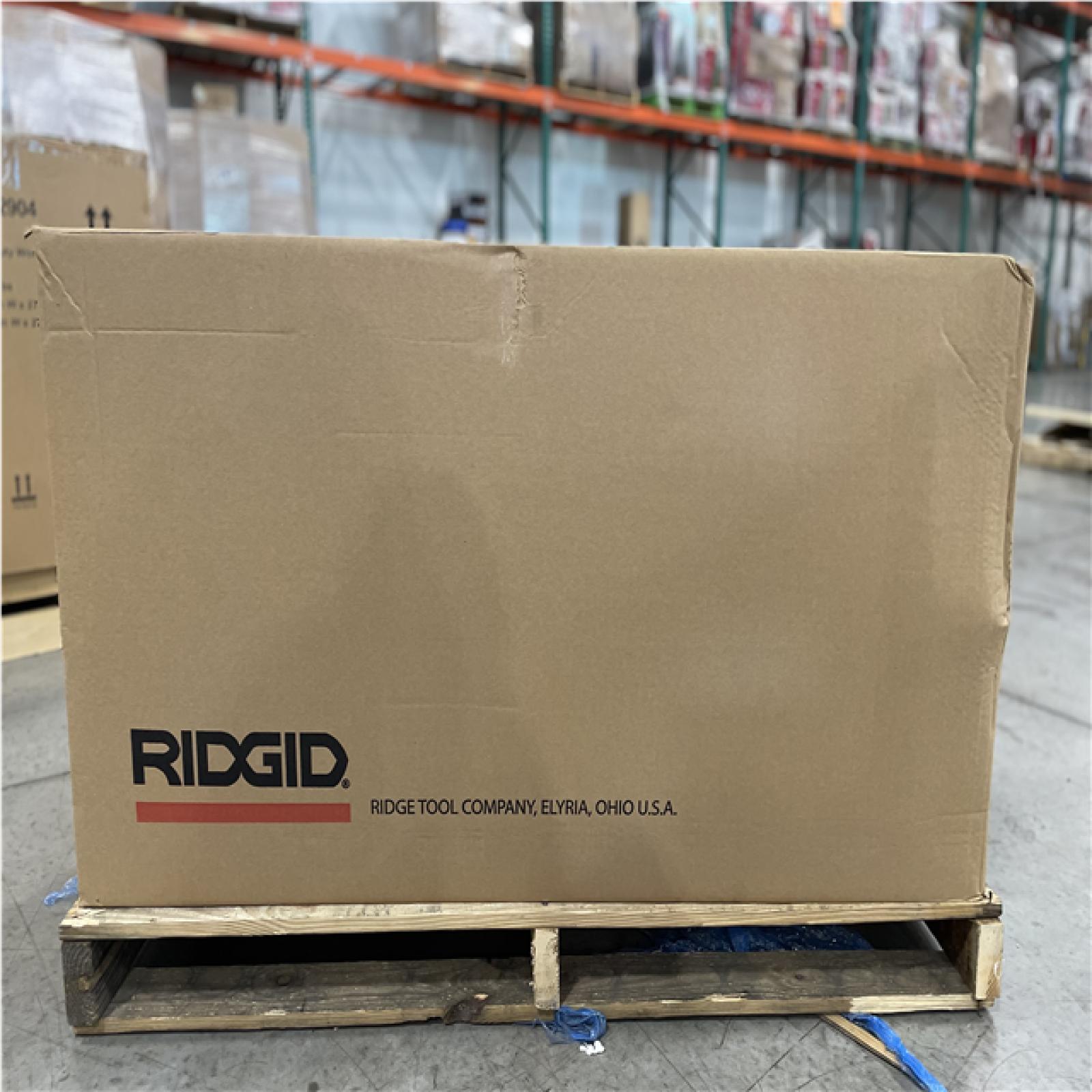 DALLAS LOCATION- RIDGID K1500B Sectional Machine for 2-8 in. Lines  w/Mitt  Pin Key  Rear Guide Hose  11/4 in. Cable  2-Cable Carriers  Tool Set