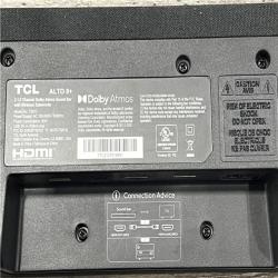 AS-IS TCL Alto 8 Plus 3.1.2 Channel Dolby Atmos Smart Sound Bar with Wireless Subwoofer – TS8132