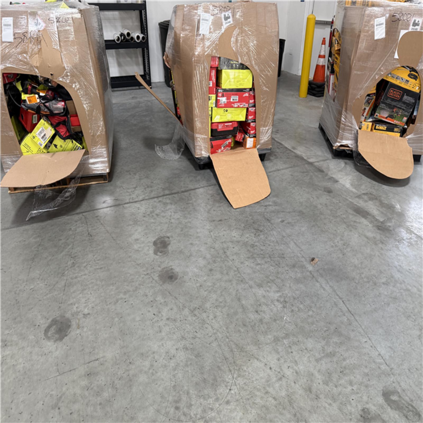 California AS-IS POWER TOOLS Partial Lot (3 Pallets) P-R058021