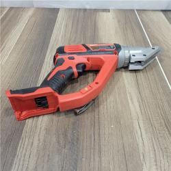 AS-IS Milwaukee M18 18-volt Lithium-ion Cordless 18-gauge Double Cut Metal Shear  Bare Tool