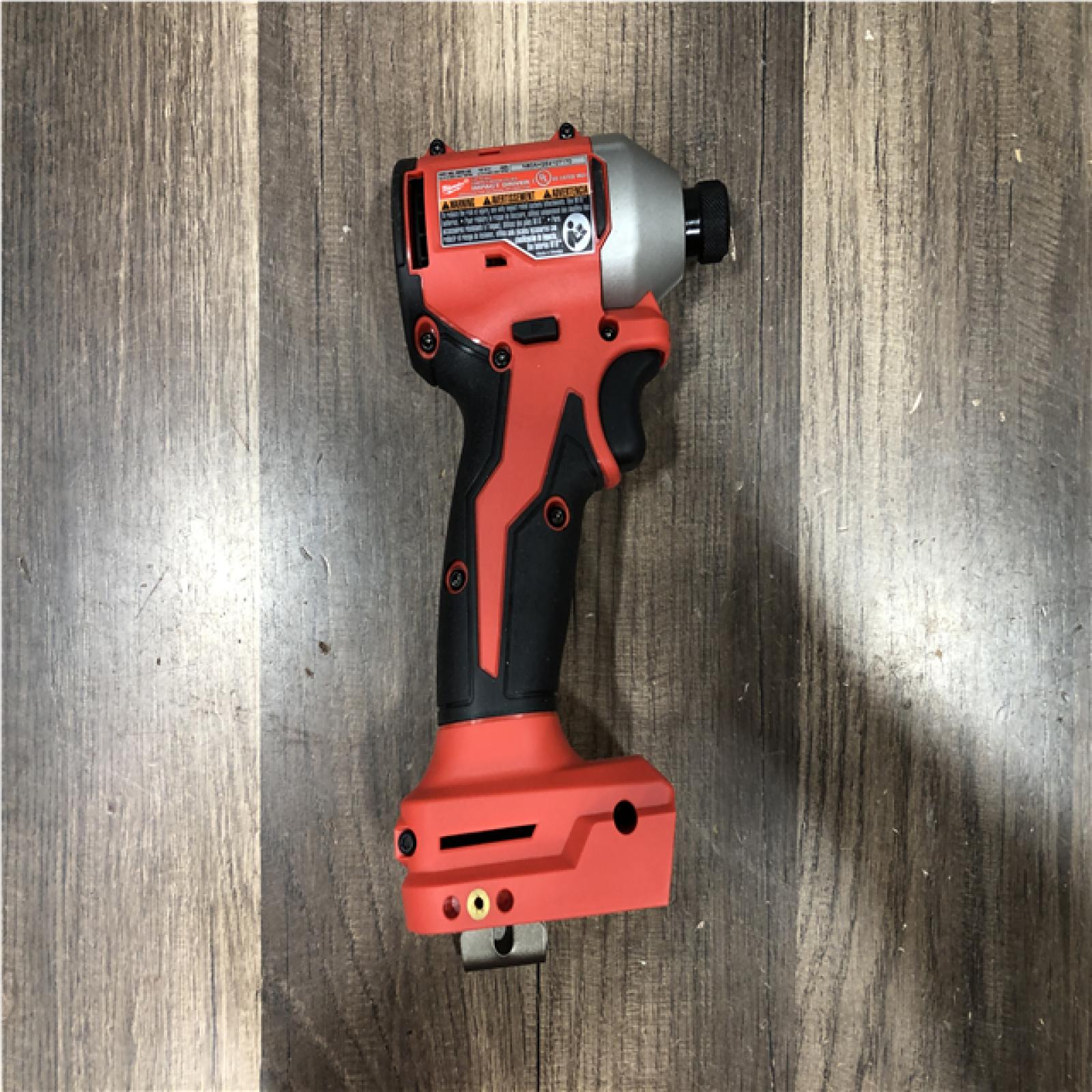 AS-IS Milwaukee 18-Volt Lithium-Ion Compact Brushless Cordless 1/4 in. Impact Driver Kit