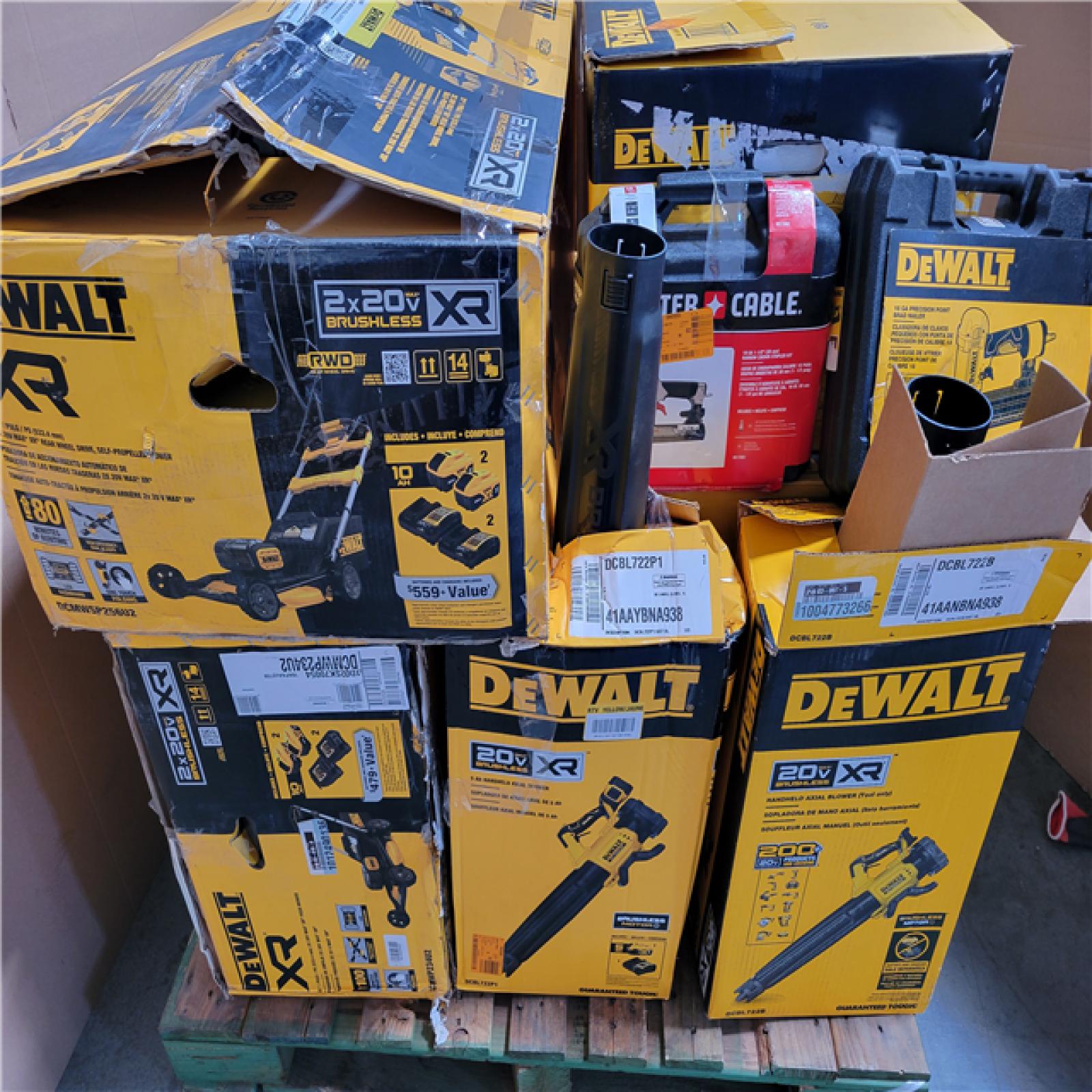 CALIFORNIA AS-IS TOOL PALLET