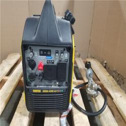 CALIFORNIA AS-IS CHAMPION DUAL FUEL PORTABLE GENERATOR